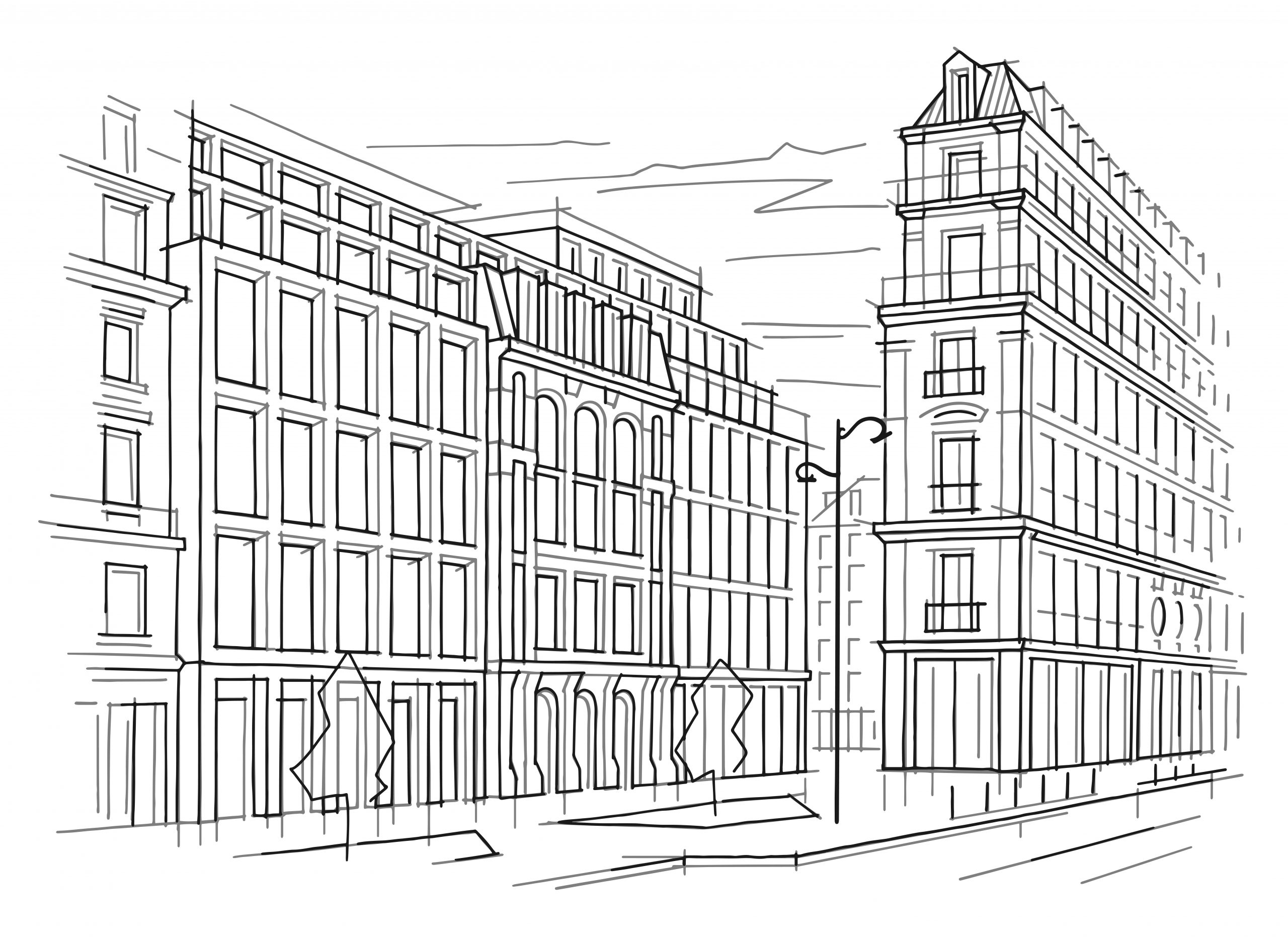 3c rendering of apartments